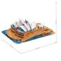 National Geographic Puzzle 3D si brosura 28 pagini Opera din Sydney 86 piese